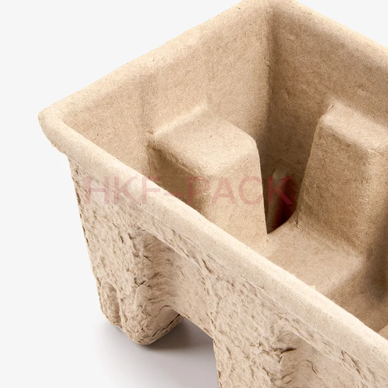 Natural Dry Press Molded Pulp Insert