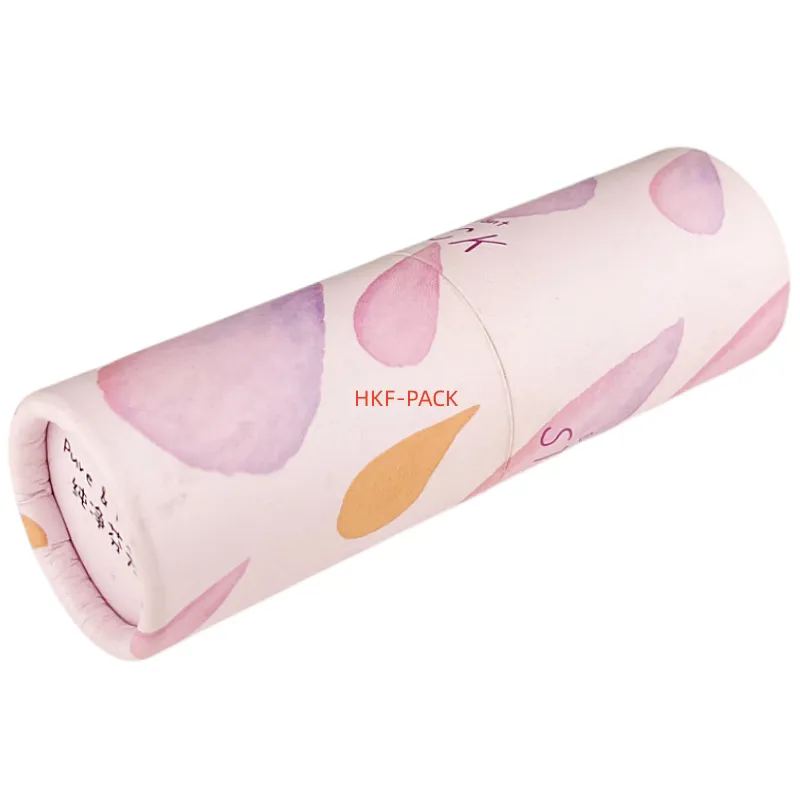 Pink Solid Perfume Paper Tube
