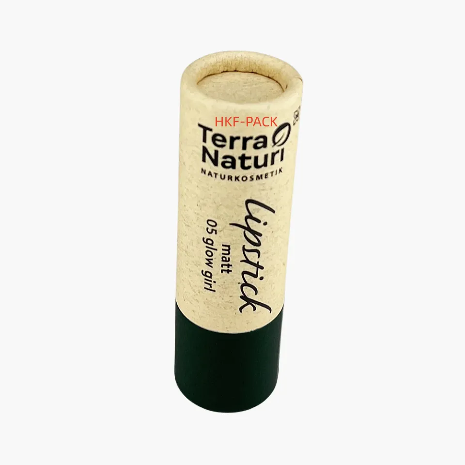 Green Base Lipstick Paper Tube