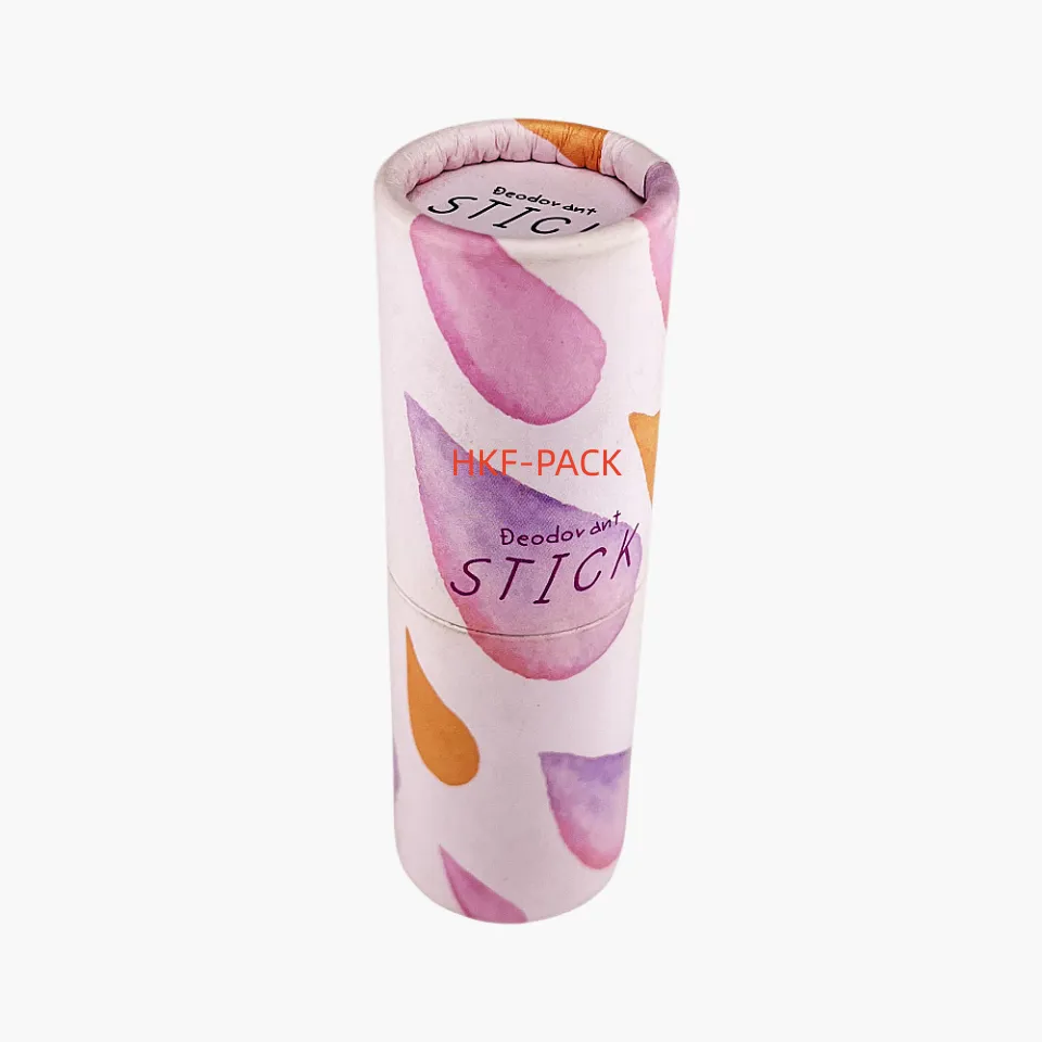 Pink Solid Perfume Paper Tube